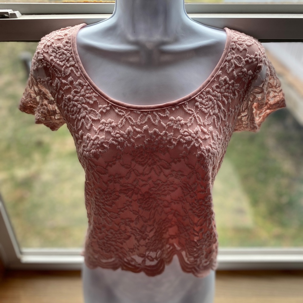 Rye 21, sheer back, double lined front L top